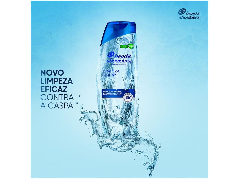 Shampoo Anticaspa Head & Shoulders Limpeza Eficaz 650ml - 1