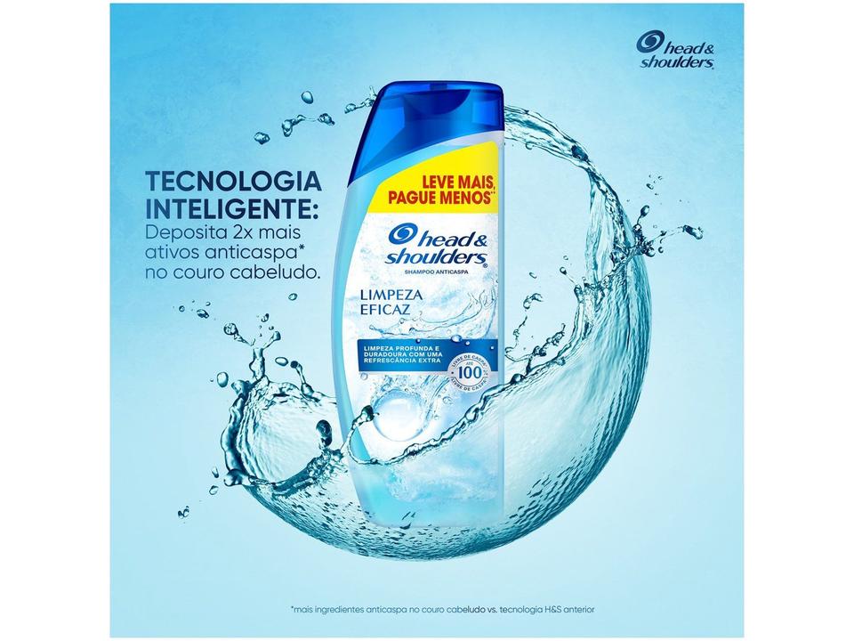 Shampoo Anticaspa Head & Shoulders Limpeza Refrescante 650 ml - 3