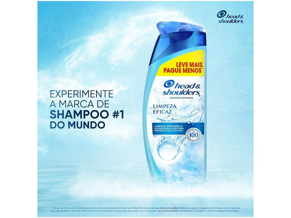 Shampoo Anticaspa Head & Shoulders Limpeza Refrescante 650 ml - 6