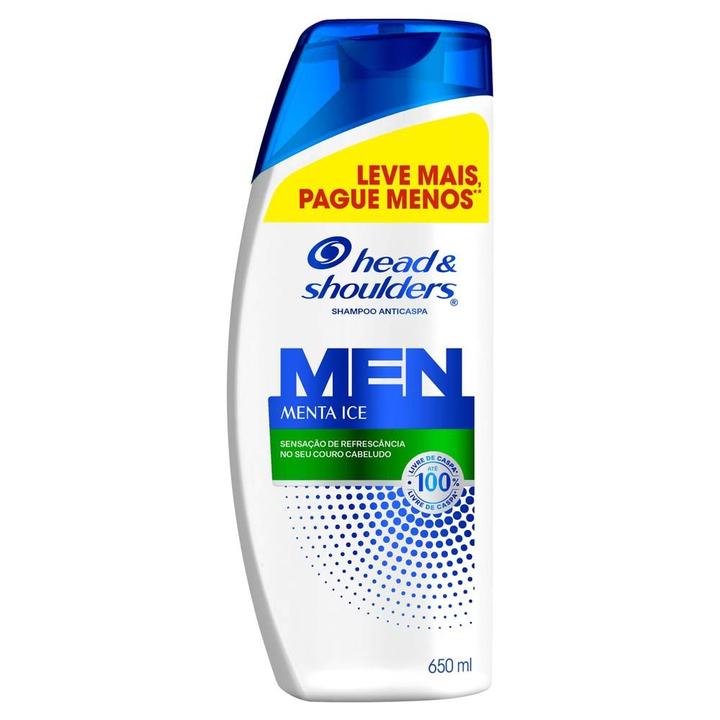 Shampoo Anticaspa Head & Shoulders Menta Ice 650 ml - 7