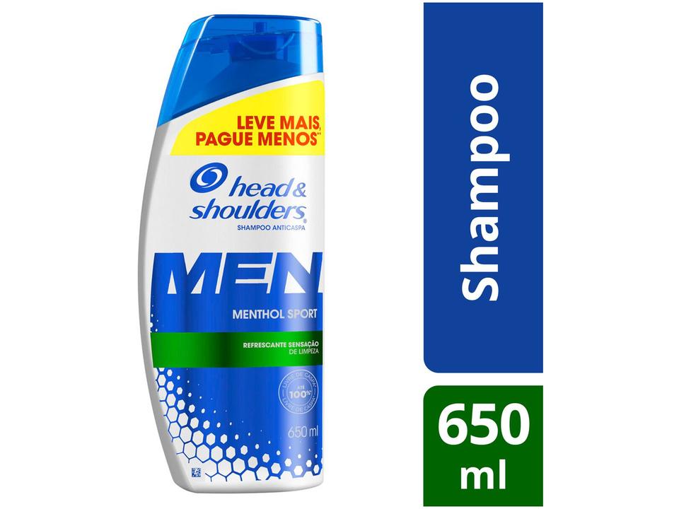 Shampoo Anticaspa Head & Shoulders Menthol - 650ml - 1