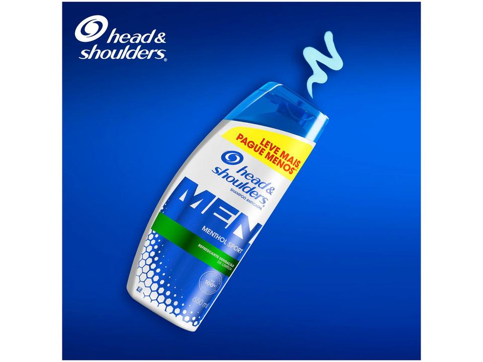 Shampoo Anticaspa Head & Shoulders Menthol - 650ml - 5