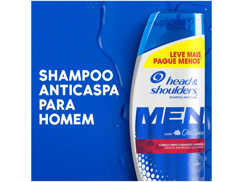 Shampoo Anticaspa Head & Shoulders Old Spice - 650ml - 3
