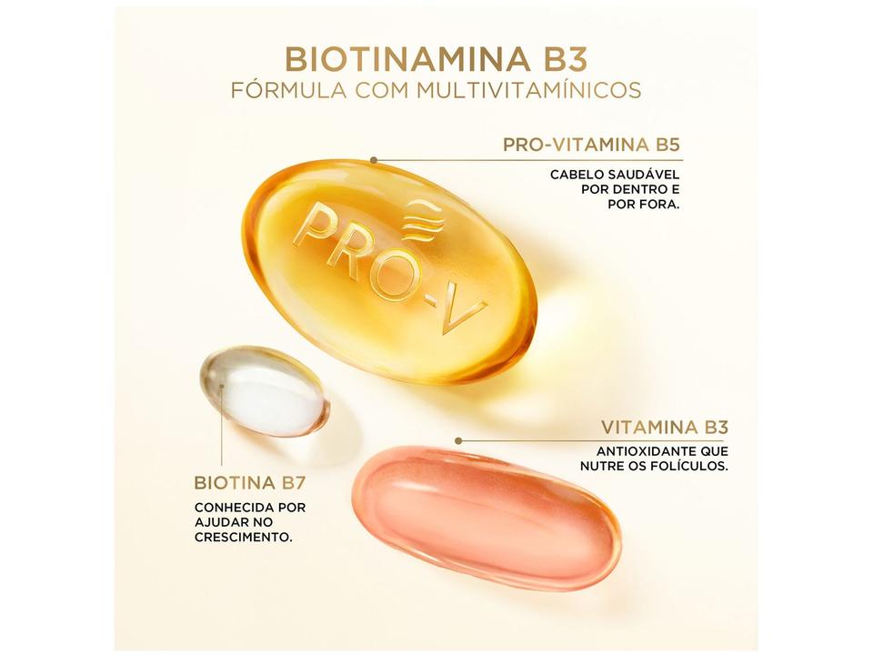 Shampoo Controle de Queda Pantene Pro-V Miracles Biotinamina B3 Antiqueda & Nutrição 510ml - 3