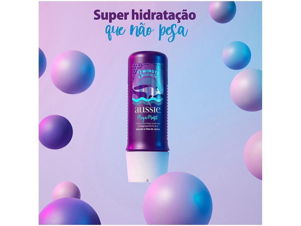 Shampoo e Condicionador Aussie Mega Moist Óleo de - 2