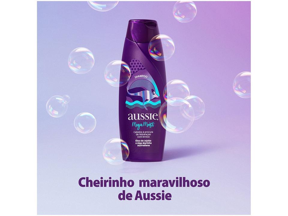 Shampoo e Condicionador Aussie Mega Moist Óleo de - 3