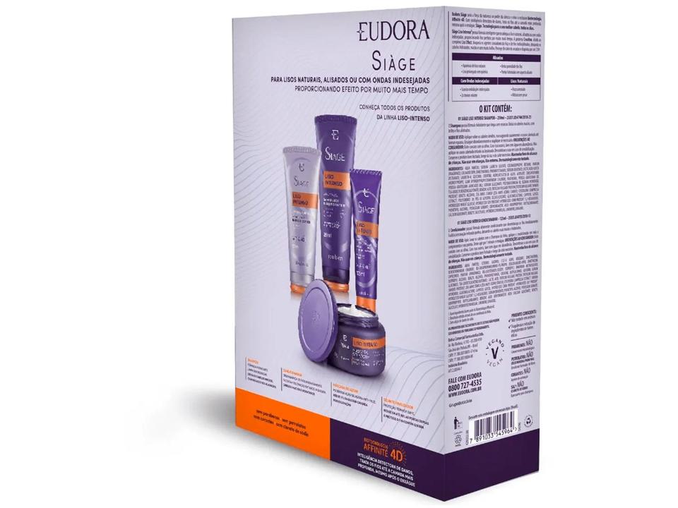 Shampoo e Condicionador Eudora Siàge Liso Intenso - 2