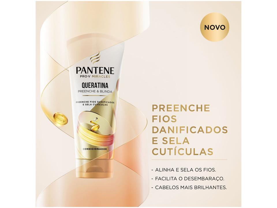 Shampoo e Condicionador Pantene Preenche & Blinda Queratina - 3