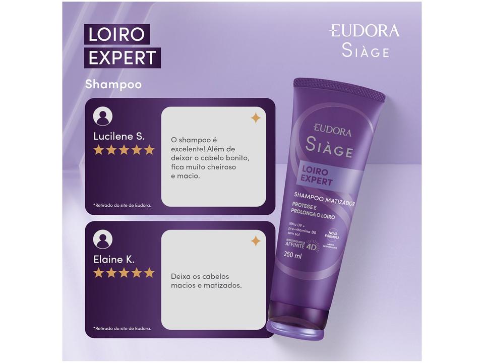 Shampoo Eudora Siàge Loiro Expert 250ml - 2