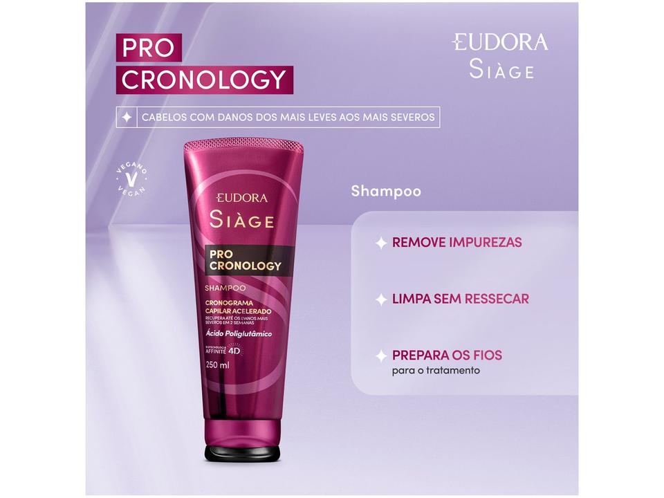 Shampoo Eudora Siàge Pro Cronology 250ml - 1