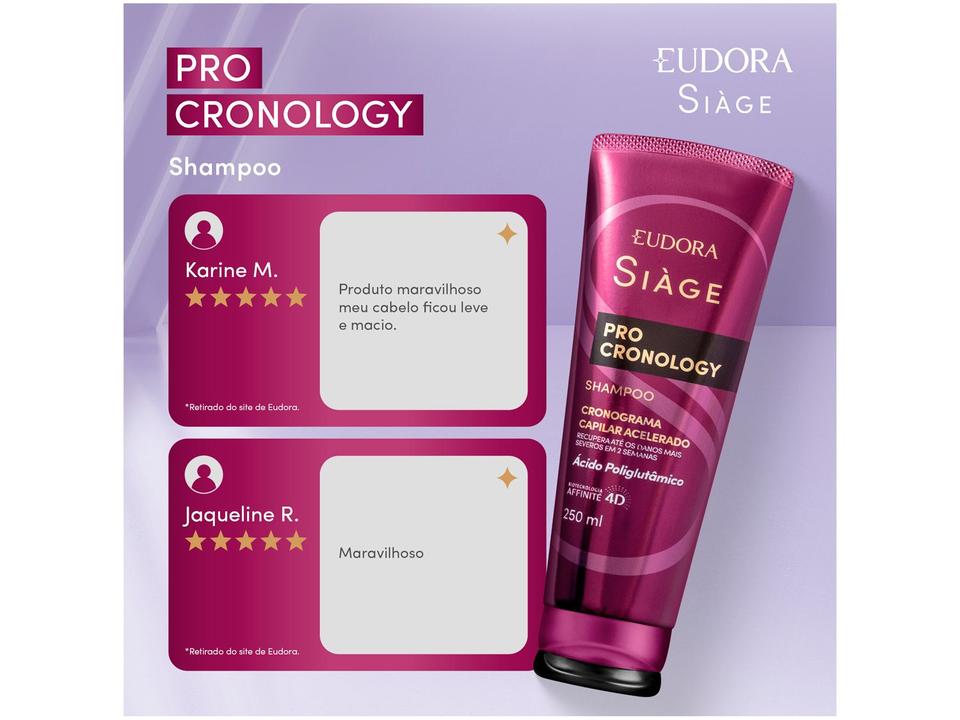 Shampoo Eudora Siàge Pro Cronology 250ml - 2