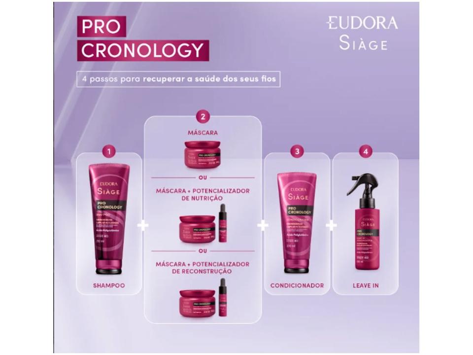 Shampoo Eudora Siàge Pro Cronology 250ml - 3