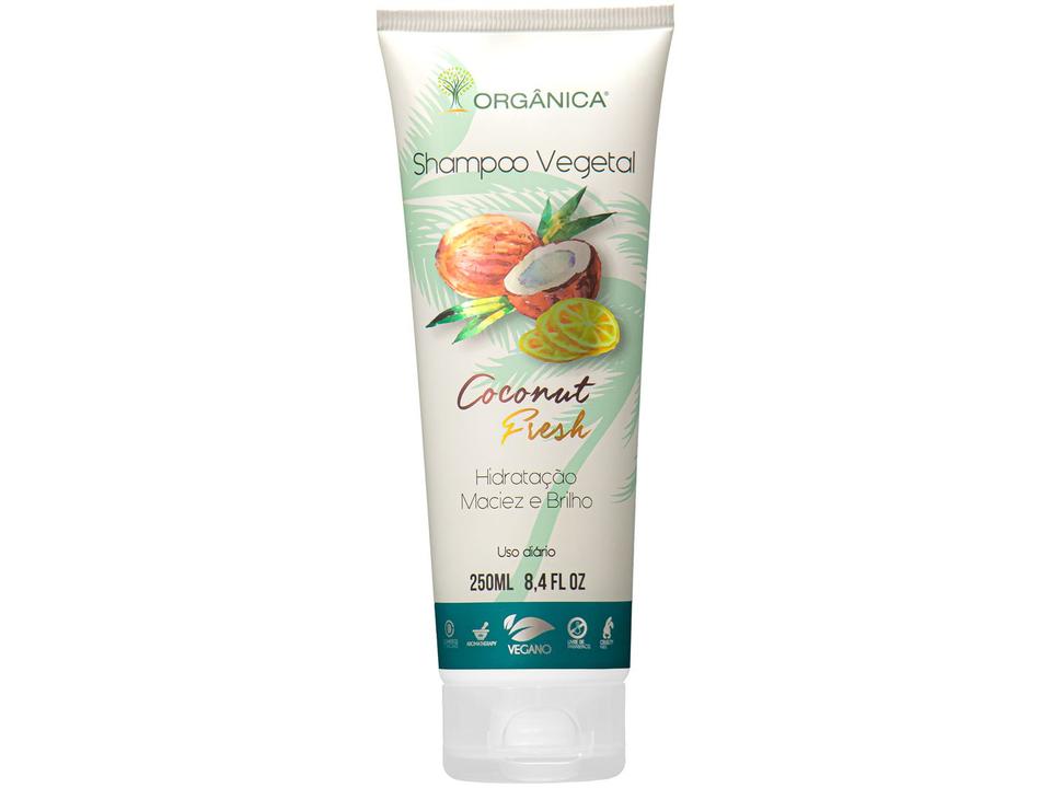 Shampoo Orgânica Puro Vegetal Coconut Fresh - 250ml