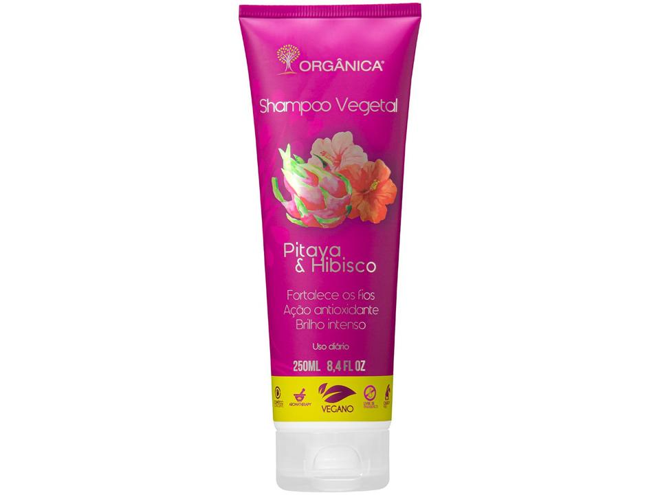 Shampoo Orgânica Puro Vegetal Pitaya & Hibisco - 250ml