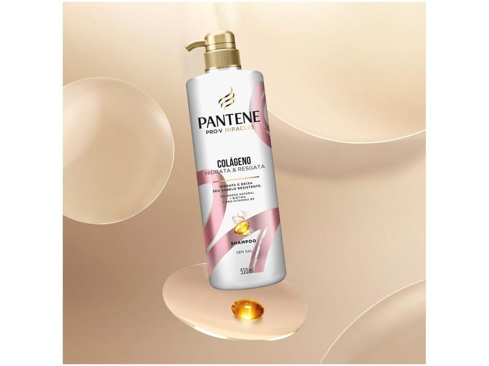 Shampoo Pantene Pro-V Miracles - Colágeno Hidrata e Resgata 510ml - 6
