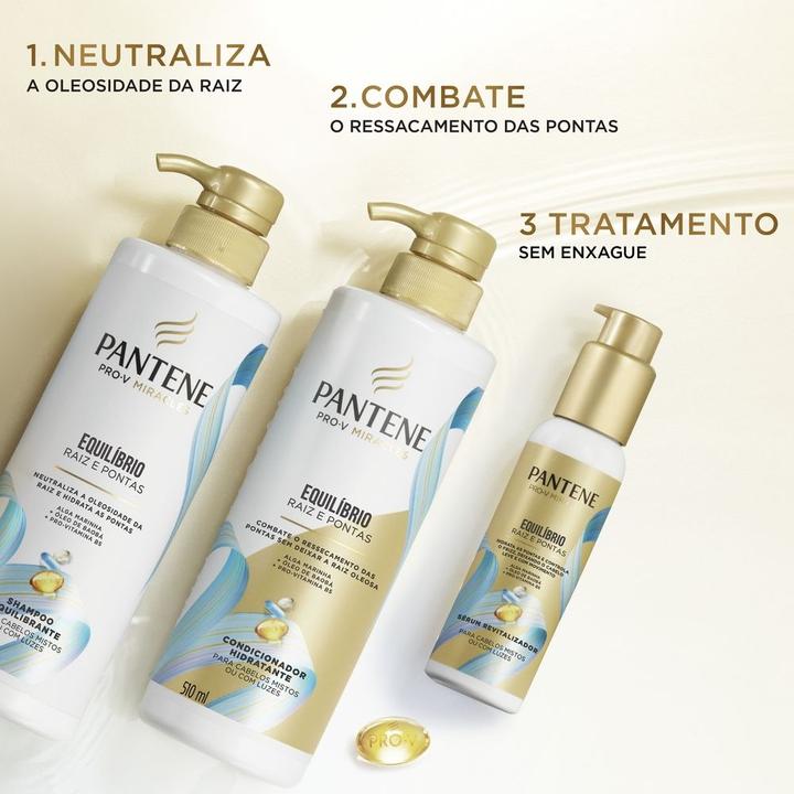 Shampoo Pantene PRO-V Miracles Equilíbrio Limpa e Hidrata 510 ml - 3