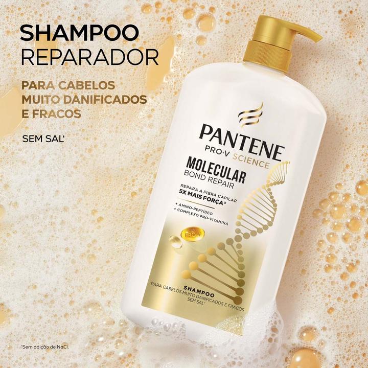 Shampoo Pantene Pro-V Science Molecular Bond Repair 1L - 3