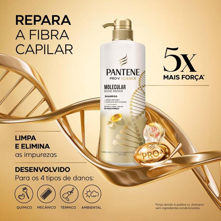 Shampoo Pantene Pro-V Science Molecular Bond Repair 510ml - 1