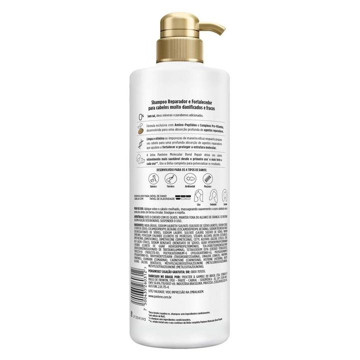 Shampoo Pantene Pro-V Science Molecular Bond Repair 510ml - 8