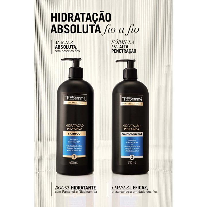 Shampoo Tresemmé Hidratação Profunda 650ml - 4