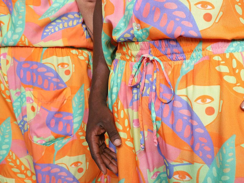 Short Vista Magalu x Flora Yumi Estampada - 3