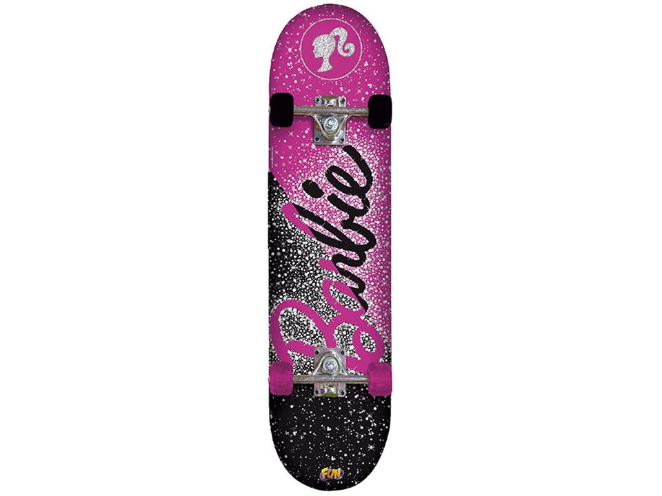 Skate Barbie Fun com Kit de Proteção - 9