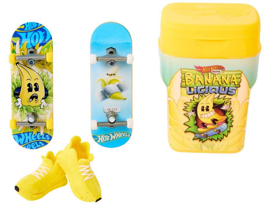 Skate de Dedo Mattel Hot Wheels Pacote de - 5