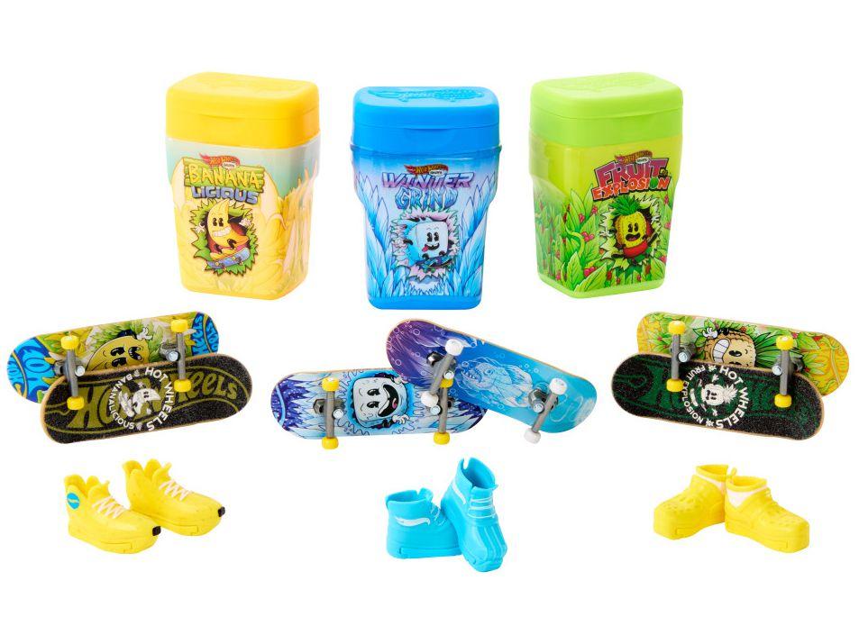 Skate de Dedo Mattel Hot Wheels Pacote de - 2