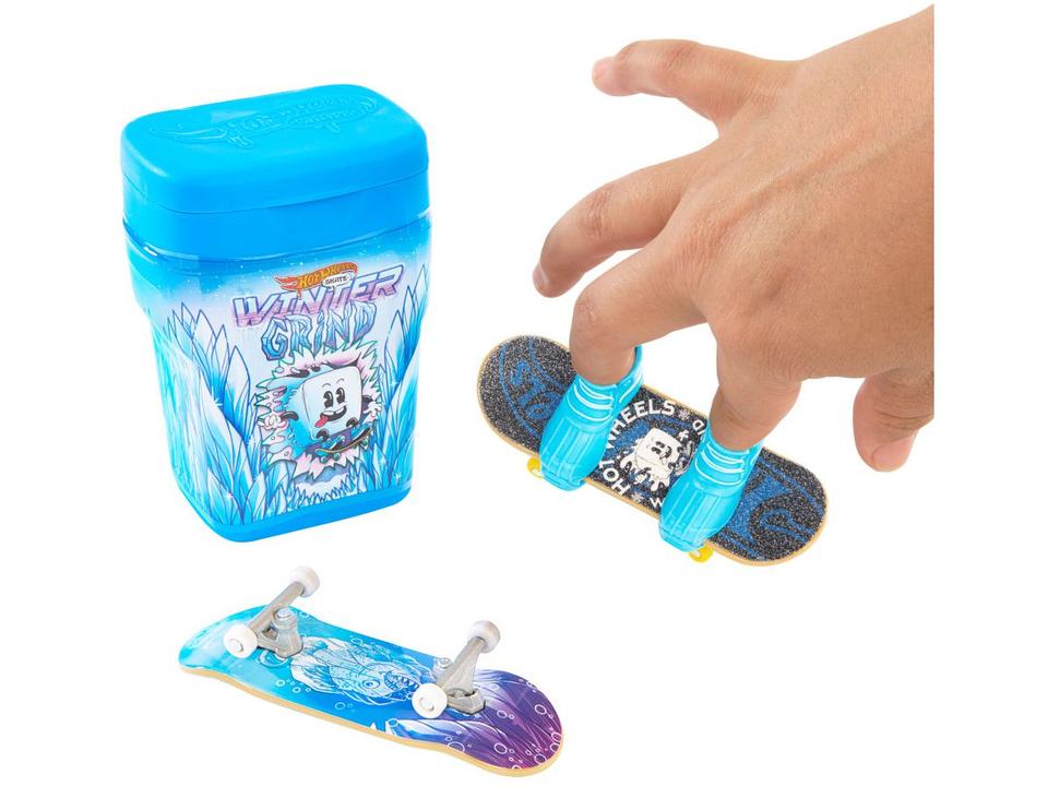 Skate de Dedo Mattel Hot Wheels Pacote de - 4