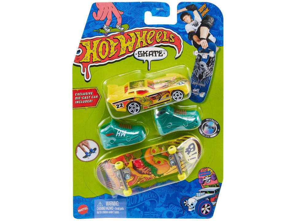 Skate de Dedo Mattel Tony Hawk Hot Wheels - 8
