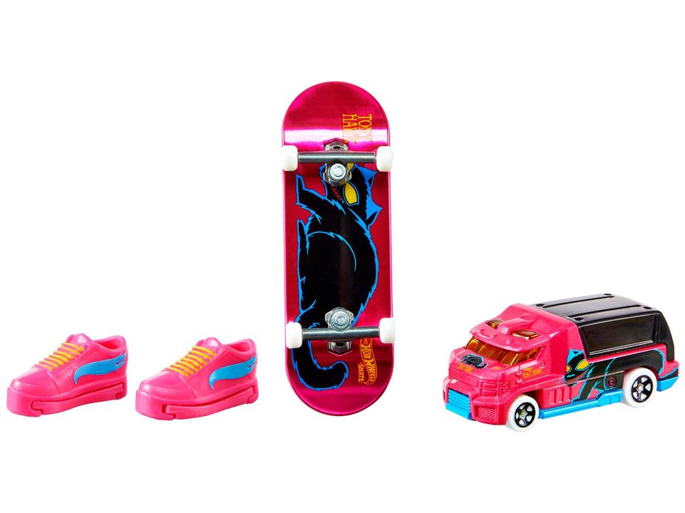 Skate de Dedo Mattel Tony Hawk Hot Wheels - com Acessórios - 16