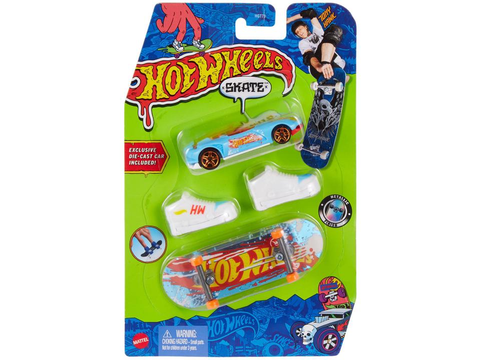 Skate de Dedo Mattel Tony Hawk Hot Wheels - com Acessórios - 6