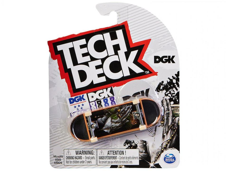 Skate de Dedo Tech Deck Skatebord - 9,5cm com Acessórios Sunny - 8