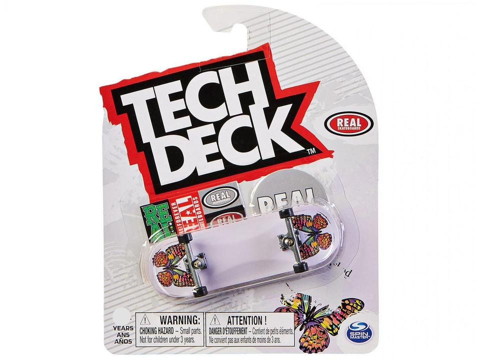 Skate de Dedo Tech Deck Skatebord - 9,5cm com Acessórios Sunny - 22