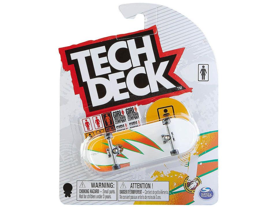 Skate de Dedo Tech Deck Skatebord - 9,5cm com Acessórios Sunny - 24