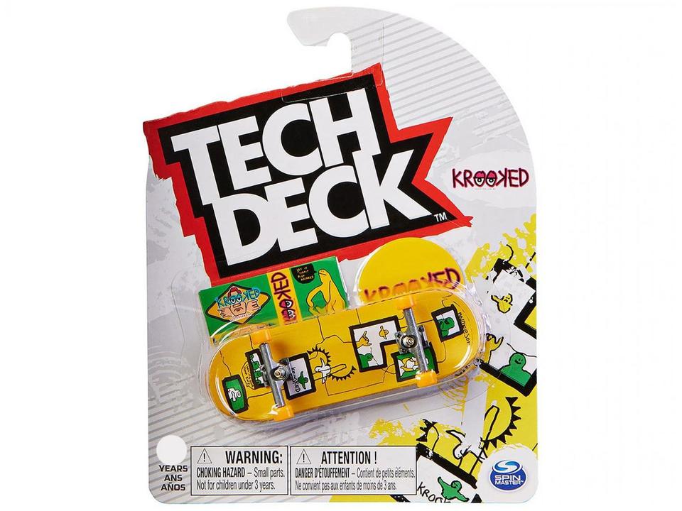 Skate de Dedo Tech Deck Skatebord - 9,5cm com Acessórios Sunny - 15