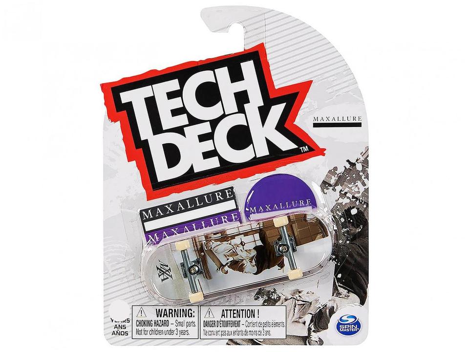 Skate de Dedo Tech Deck Skatebord - 9,5cm com Acessórios Sunny - 17