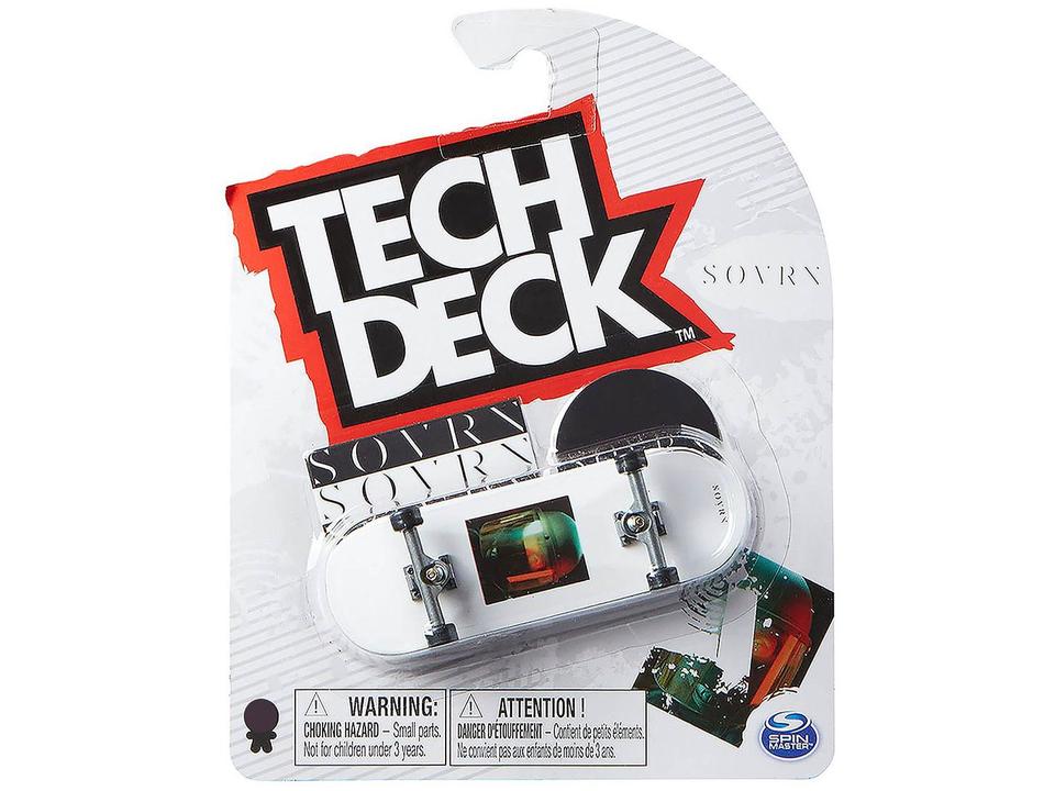 Skate de Dedo Tech Deck Skatebord - 9,5cm com Acessórios Sunny - 26