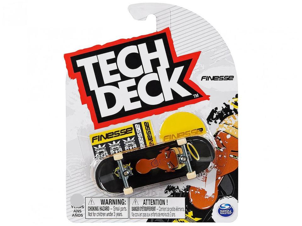 Skate de Dedo Tech Deck Skatebord - 9,5cm com Acessórios Sunny - 12