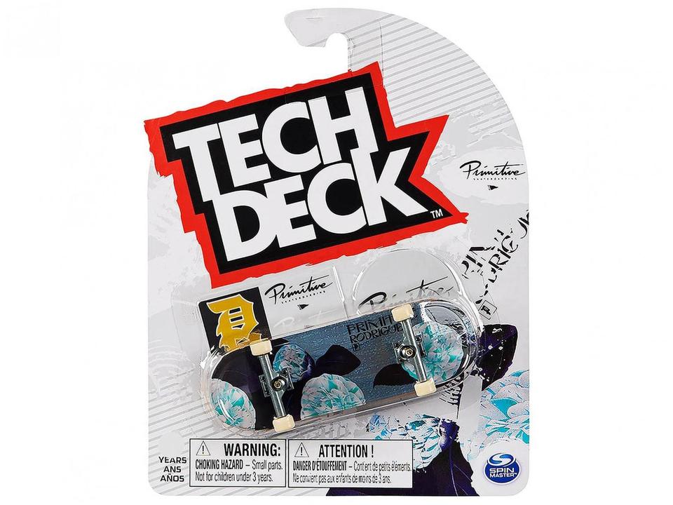 Skate de Dedo Tech Deck Skatebord - 9,5cm com Acessórios Sunny - 21