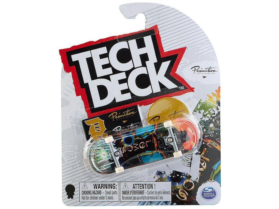 Skate de Dedo Tech Deck Skatebord - 9,5cm com Acessórios Sunny - 19