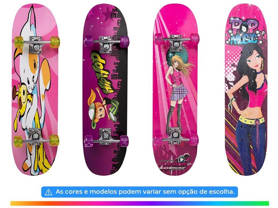 Skate Infantil SKR-0031 com Acessórios - 1
