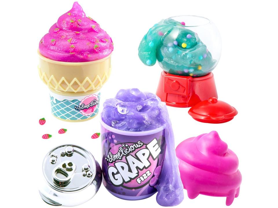 Slime Slimelicious com Acessórios Fun - 3