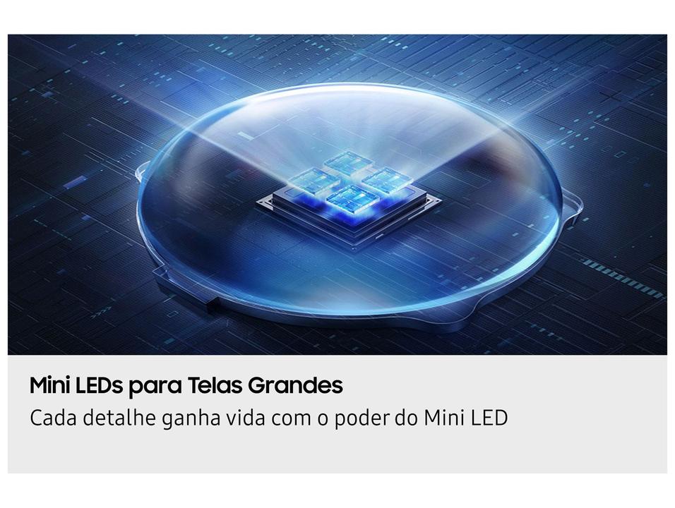 Smart TV 100" Samsung Ultra 4K Neo QLED Ultra QN80F QN100QN80FGXZD 120Hz Tizen NQ4 AI Gen2 Bixby Alexa 4 HDMI - 2