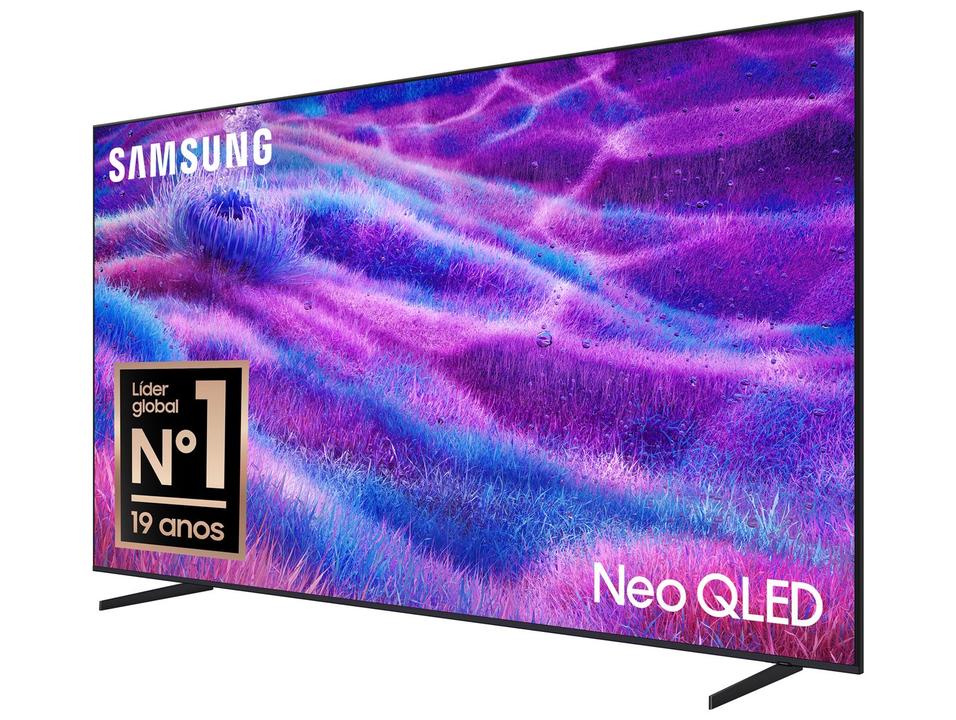 Smart TV 100" Samsung Ultra 4K Neo QLED Ultra QN80F QN100QN80FGXZD 120Hz Tizen NQ4 AI Gen2 Bixby Alexa 4 HDMI - 8