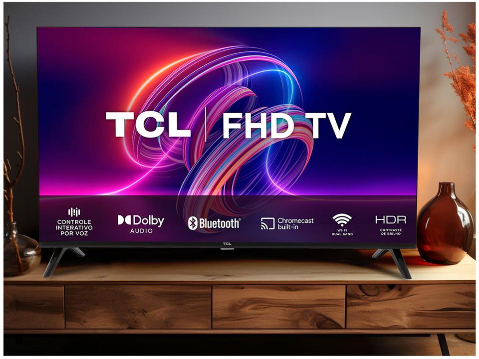 Smart TV 32” Full HD LED TCL 32S5400A Android - Wi-Fi Bluetooth Google Assistente 2 HDMI 1 USB - 3