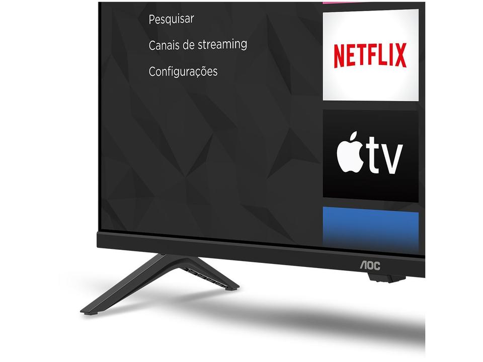 Smart TV 32" HD DLED AOC Série 5045 32S5045/78G Wi-Fi Bluetooth 3 HDMI 1 USB - 8