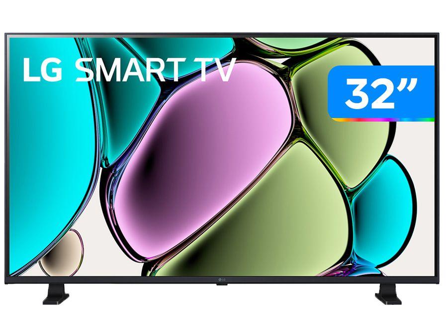 Smart TV 32” HD LED LG 32LR650BPSA Wi-Fi - Bluetooth com Alexa 2 HDMI 1 USB