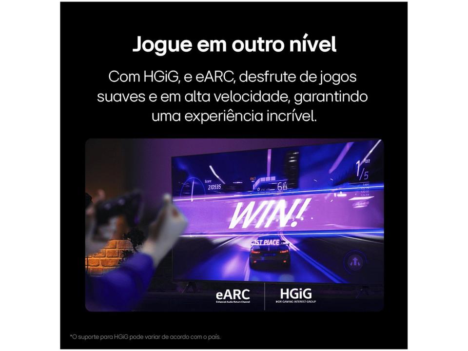 Smart TV 32" LG HD LCD 32LR600BPSA com Alexa 2 HDMI USB - 4