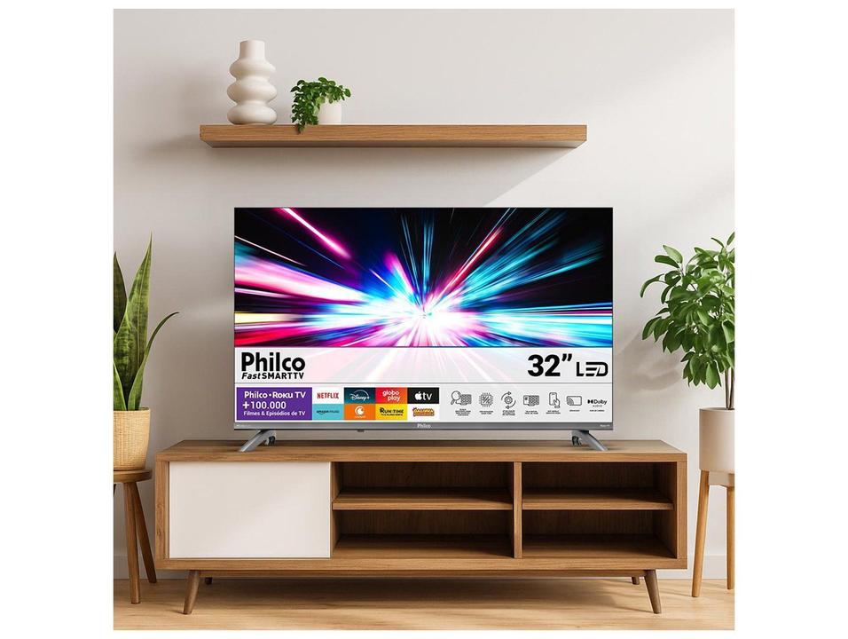 Smart TV 32" Philco HD DLED P32CRB Roku TV 99323127 2026 - 1